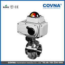 2 way Sanitary Butterfly Valve